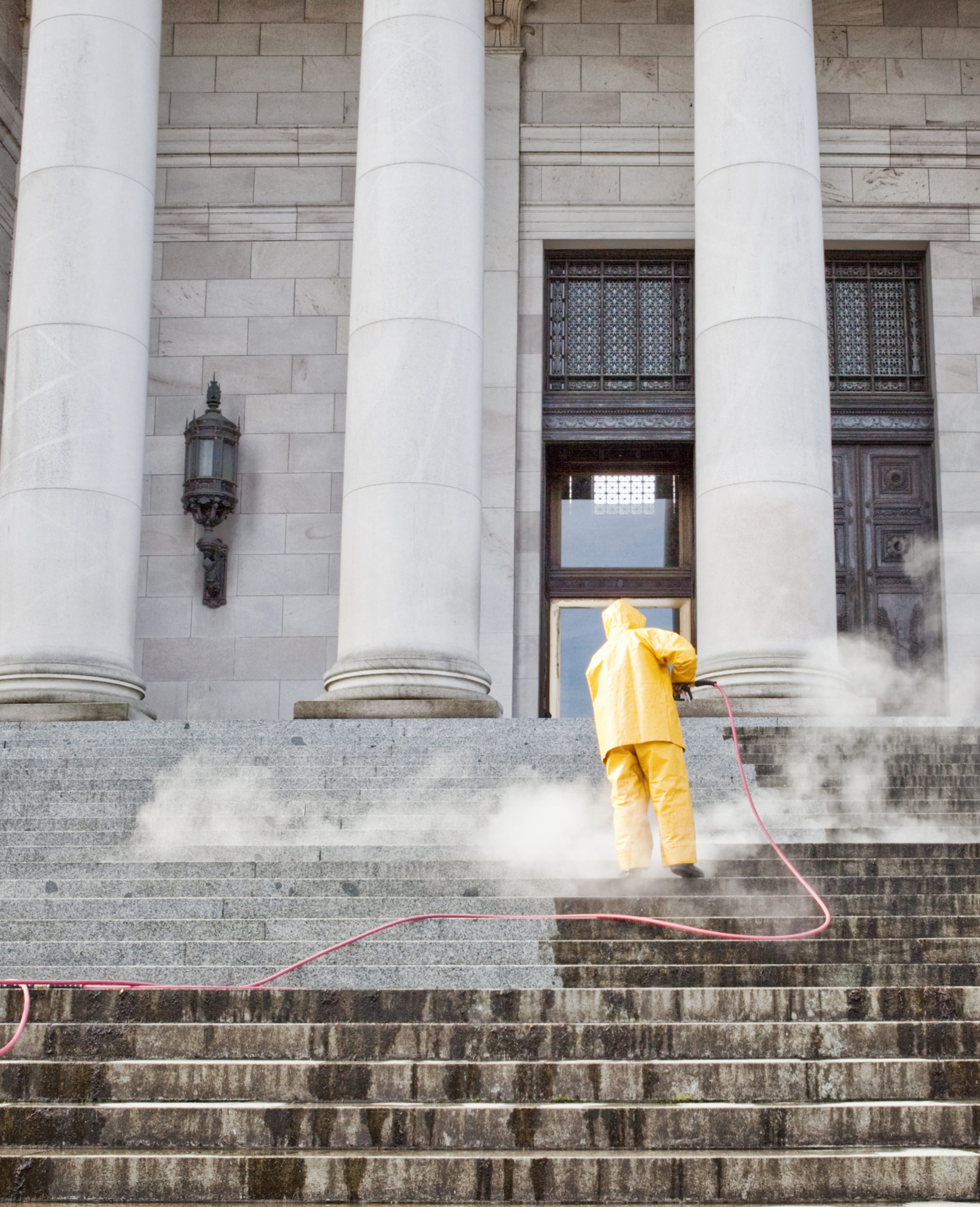 Cleaning the Capitol